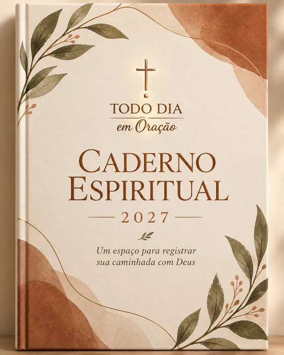 Capa do Caderno Espiritual 2027