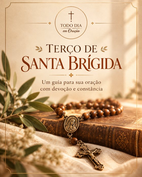 Capa do Terço de Santa Brígida